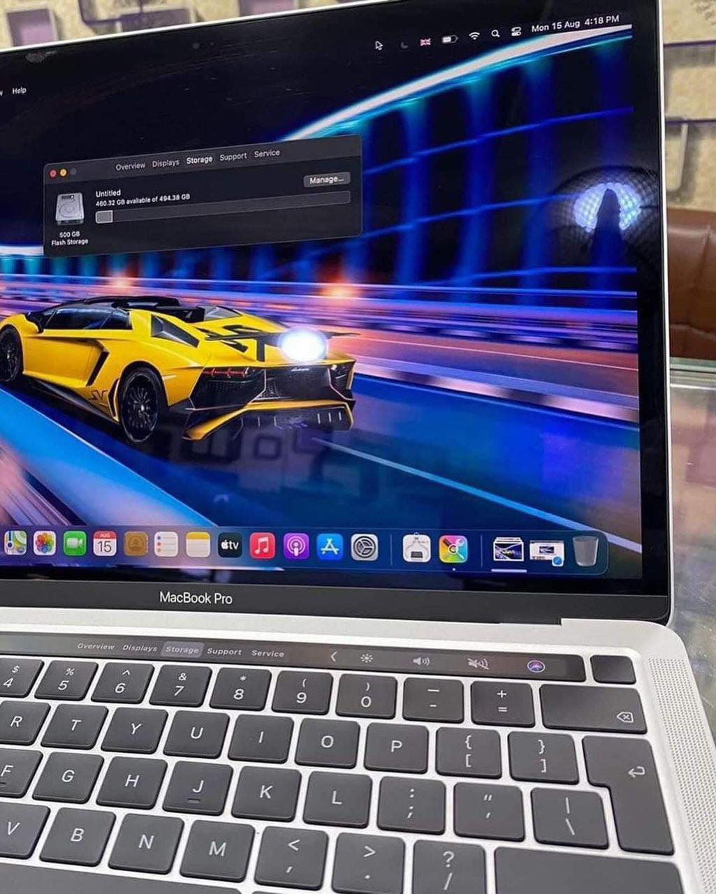 MacBook Pro Touch Bar 2020 Puce M1 Ram 8Go Disque dur SSD 256Go – Image 2